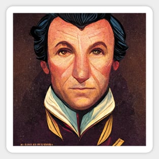 James Monroe | Comics style Sticker